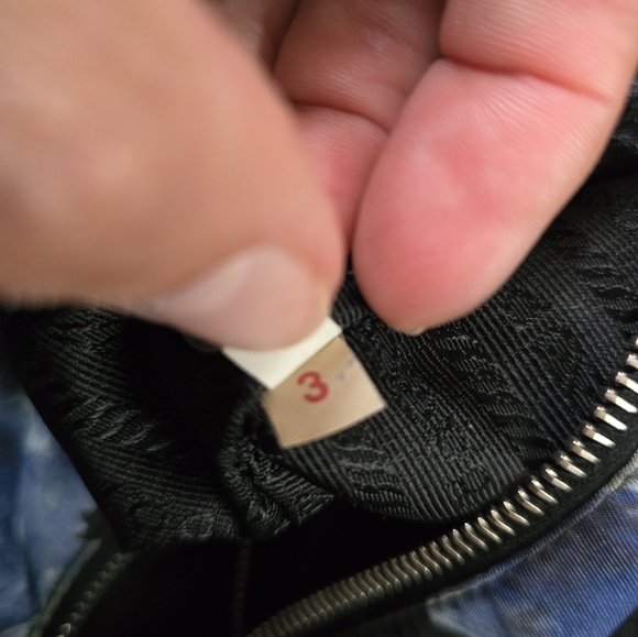 Prada Nylon Tessuto Floral Satchel/Crossbody - Picture 7 of 7